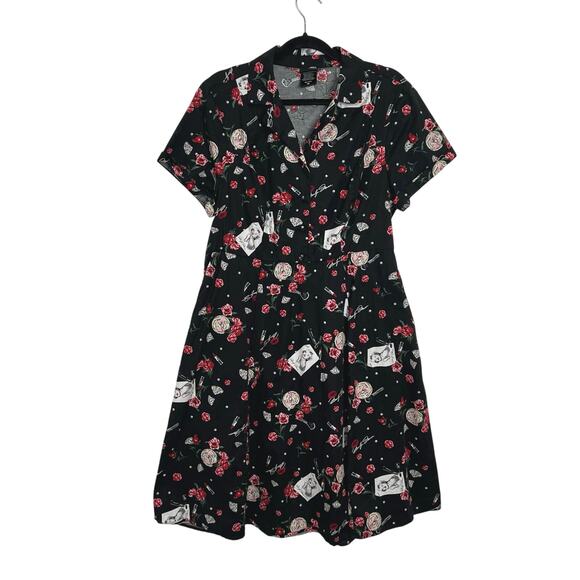 Torrid x Marilyn Monroe Midi Retro Button Front Swing Dress Women's 14 - Picture 1 of 10